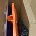 Kids Snow Shovel Snowman Maker Portable Snow Removal Winter Emergency Tools for Car Driveways Use with Extendable Handle Foam Grip Aluminum Wear Strip