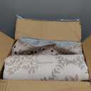 YIHOUSE Washable 5x7 Area Rugs for Bedroom Girls, Beige Floral Rug for Living Room Non Slip Ultra-Thin, Large Boho Carpet for Entyway, Kids Playroom, Classroom, Dorm, Nursery Decor