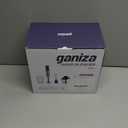 Ganiza Immersion Blender 5 in 1 Hand Blender Max 1000W Heavy Duty Motor, 16 Speed Mode Handheld Blender Stainless Steel Blade With 800ml Mixing Beaker, 600ml Chopper, Whisk and Milk Frother