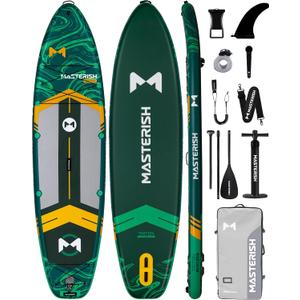 Extra Wide Inflatable Paddle Board 116 x 35 x 6, 450 LB High Weight Capacity SUP, Wide Stable Stand Up Paddle Board for Heavy People, Family & 2/3 Person, XL All-Around Paddleboard