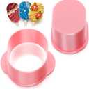 Cakesicle Cutter, Cake Pop Mold, Cake Pop Cutter and Pusher Press, Baking Tools for Home Birthday Parties Wedding Desserts