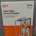 KCT Paperfeel Glass Screen Protector Compatible with iPad Pro 11 inch (2022&2021&2020&2018) / iPad Air 5th/4th (10.9 inch, 2022/2020) Draw as Paper, Anti Glare, EZ Kit | Tempered Glass, Screen Protector, Draw as Paper, with Matte Surface, EZ Kit