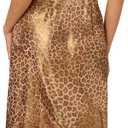 Adrianna Papell Women's Printed Chiffon Long Dress, US Size 10