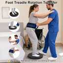 16" Pivot Disc for Transfers, 360° Transfer Disc for Elderly & Disabled