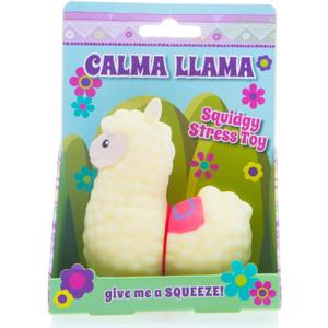 Boxer Gifts Calma Llama Stress Relief Toy | Unique Stress Balls for Adults & Teenagers - Animal Squishy Fidget Toys for Anxiety - Cool Desk Accessories | Cute Stocking Stuffer Llama Gifts
