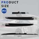 Universal Glossy Black Car Rear Trunk Spoiler Wing Lip Compatible with Honda Civic Accord Toyota Corolla Camry Nissan Altima Ford Focus and More