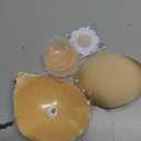 Invisible Strapless Sticky Bra Push up for Women, Ultra Adhesive Bra for Backless Dress, Cleavage Bra Lift Novelty Bras (B Cup, Light Beige)