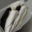 FREE SOLDIER Men's Insulated Waterproof Snow Bibs Ski Overalls (X-Large/30" Inseam, White)