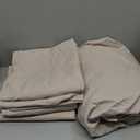 King Size 4 Piece Sheet Set - Comfy Breathable & Cooling Bed Sheets Set - Hotel Luxury Bedding for Women, Men, Kids, Teens, Boys & Girls - Deep Pockets, Ultra-Soft and Wrinkle Free - Oeko-Tex - Wheat