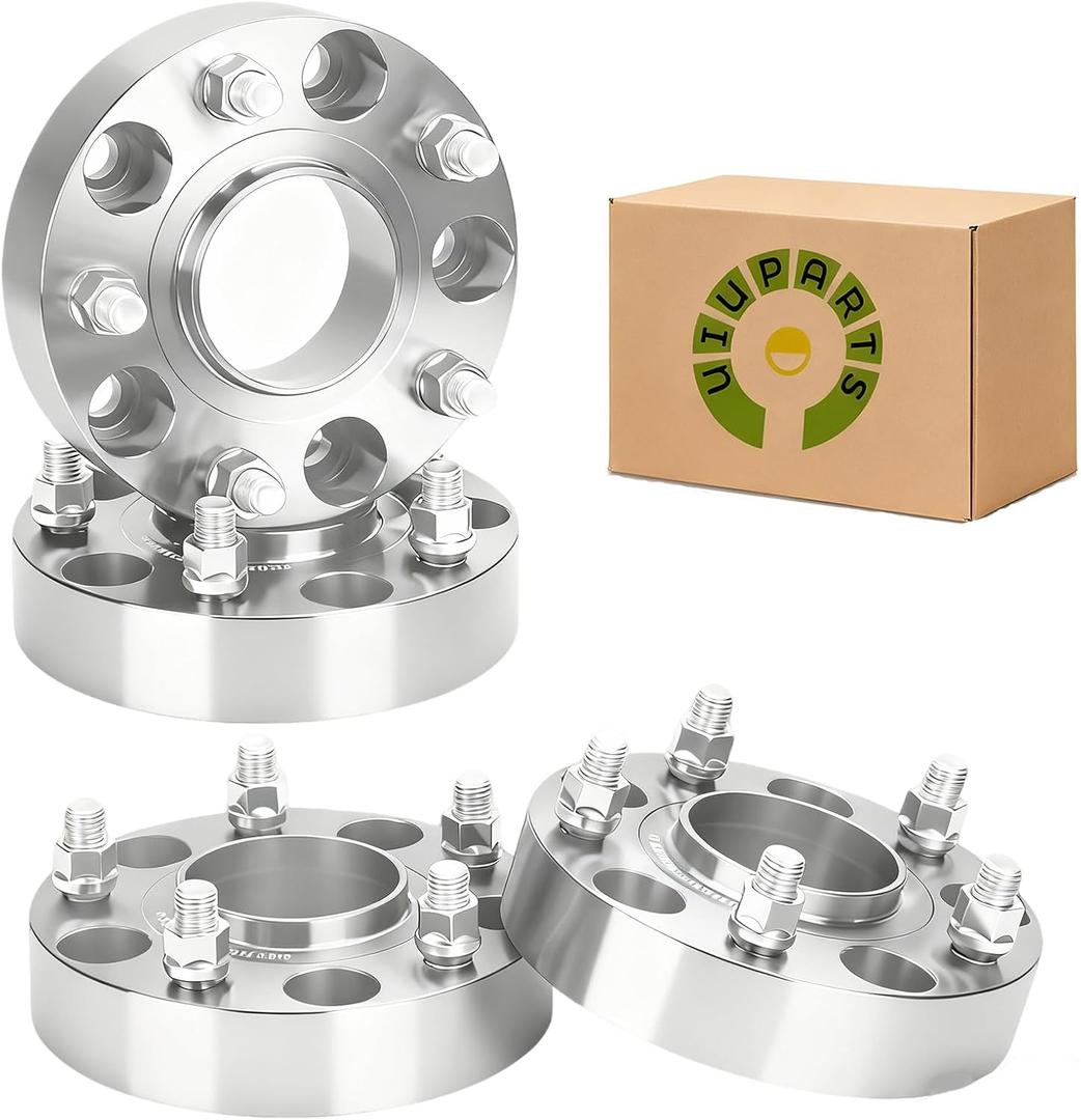 5X4.5 Wheel Spacers Forged 1"(25.4mm) 5x114.3mm to 5x114.3mm Thread Pitch M12x1.5 Hub Bore 82.5mm SET OF 4 Adapters for Toyota RAV4 2.5L 2009-2021,Honda CR-V 2.4L 02-16 18-19,Civic 1.8L 06-15 & More