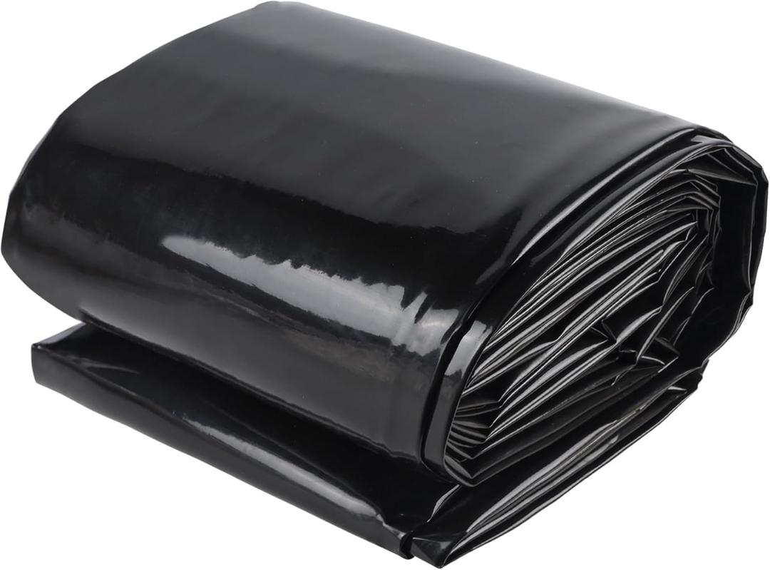 Adroiteet 20 x 20 FT Pond Liner, 20 Mil Fish Pond Liner Pond HDPE Liner, Pond Liners for Outdoor Ponds, Koi Ponds, Garden Fountain, Waterfall