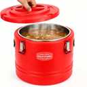 5.3 Gallon Insulated Soup Container, Thermal Hot & Cold Drink Container