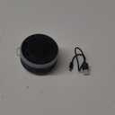 Shower Bluetooth Speaker IPX7 Waterproof, Portable Bluetooth Speakers with Suction Cup and Time Display, Crystal Sound&Bass LED Light 1100mAh, Wireless Shower Speaker for Outdoor/Kayak/ Gifts/Beach (Black)