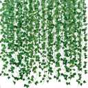 Freyalife Fake Vines for Room Decor(12 Pack 84 Feet) Aesthetic Artificial Plant Ivy Leaves Hanging Greenery Garlands for Home Bedroom Wall Wedding Christmas Party Office Patio Outdoor Garden Dcor
