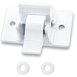 for RV Camper Trailer Bottom Mounting Bracket 8300 8500 9000 Awning Replacement White Lower 1 pc