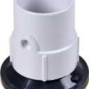 Oatey 3 in. or 4 in. PVC General Purpose Drain with 6 in. BR Grate