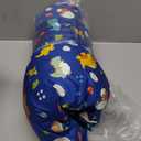 Toddler Pillow with Pillowcase - 13x18 My Little Dreamy Kids Travel Bed Pillows for Sleeping, Organic Cotton Small Pillowcase, Soft & Breathable, Machine Washable, Toddlers 2-5 years old (DinoWorld)