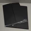 3-Pack Black Trifold Display Boards, 24 x 16 Inches Tri-Fold Corrugated Presentation Boards for Classroom Projects, Science Fairs, Business Events, and Exhibits