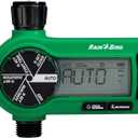 Rain Bird 1ZEHTMR Professional Grade Electronic Digital Hose End Timer/Controller, One Zone/Station, Battery Operated, Digital with Plastic Inlet/Outlet