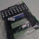 ACSTEP Folding Step Stool 9'' Tall Kids Step Stool Holds Up to 300 lb Plastic Foldable Step Stools for Kids Non-Slip Surface with Carry Handle Collapsible Stool for Home, Outdoor and Indoor(Black) (9 Inch( Pack of 1))