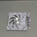 Asiahorse Nyota A14 140mm PC Case Fan  High-Efficiency Cooling, Customizable ARGB Lighting, Adjustable 800-1800 RPM PWM Control, Ultra-Quiet <29 dB Fluid Dynamic Bearings, Stylish Aesthetic RGB Fans (White-Forward Blade)