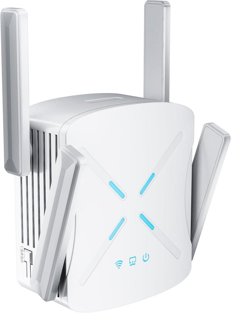 10X Faster WiFi 6 Extender  2.4 GHz Radio Frequency, 5 GHz Radio Frequency, 802.11ax  1800 Megabits Per Second