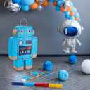 Robot Piatas for Birthday Party Robot Party Piata with Stick, Blindfold, Confetti for Adults Birthday Baby Shower Party Supplies