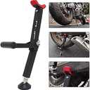 Motorcycle Rear and Front Wheel Lift Stand Trail Stand Easy And Portable-Second Generation New Design for Most Motorcycle Wheels