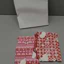 Chinco 24 Pcs Valentine's Day Gift Treat Boxes Valentines Cookie Boxes with Colorful Heart Shaped Design for Holiday Pastries for Doughnut Cupcakes Brownies Truffles Gift Giving