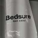 Bedsure Comforter Duvet Insert - Quilted Comforters Queen Size, All Season Duvet, GentleSoft Down Alternative Bedding, with 8 Tabs, Gifts for Women/Men, White, Queen 88 x 88 Inches