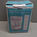 Baby Bottle Sterilizer | Esterilizador de Biberones, 6-in-1 HAUTURE Bottle Sterilizer and Dryer, Electric Steam Bottle Sanitizer for Baby Stuffs, Baby Bottles & Breast Pump Accessories (White)