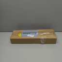 Wood Curtain Rods for Windows: 1 Inch Diameter Heavy Duty Adjustable White Curtain Rod 48" to 84"4-7ft), Wood Grain Pattern Blackout Wrap Around Room Darkening Drapery Rod for Indoor and Outdoor