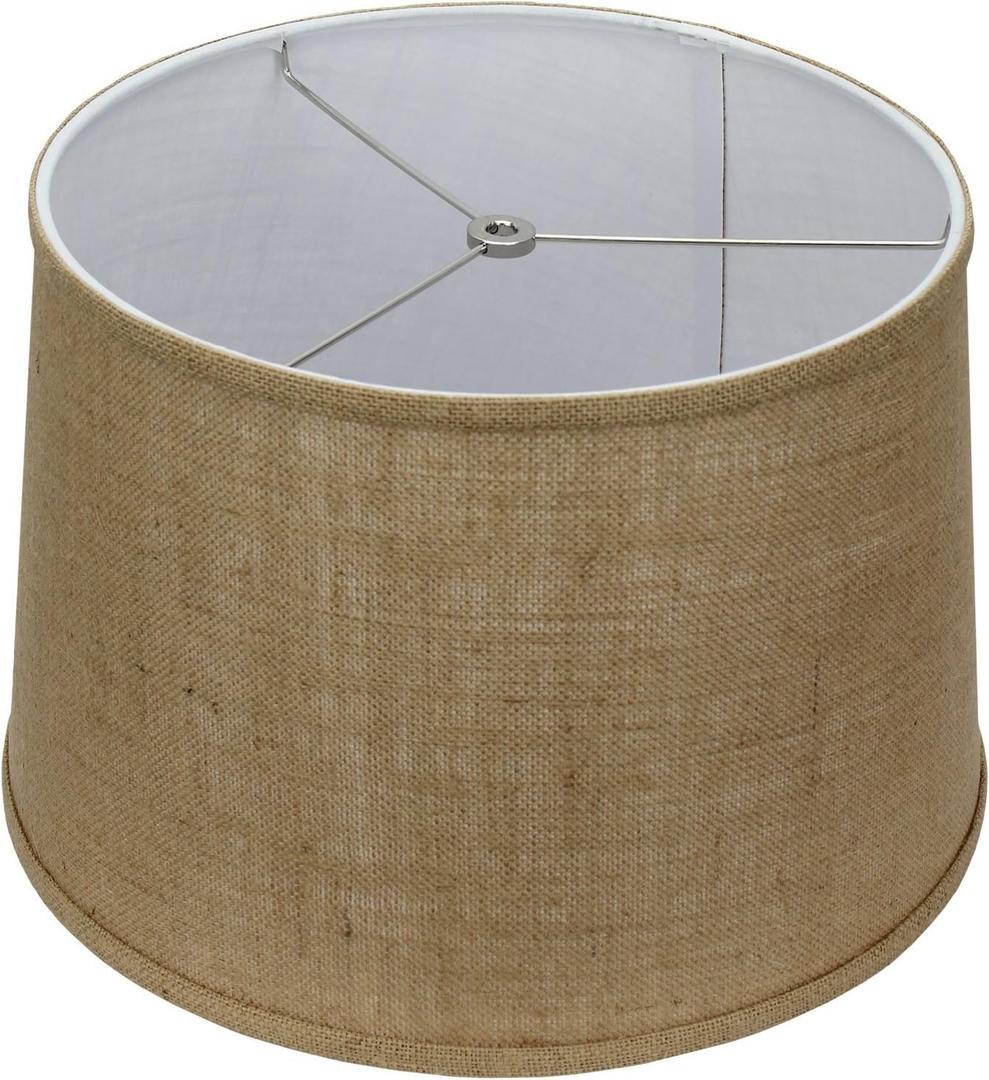 Fabric Drum Lampshade Spider Attachment, Size: 12" x 10",