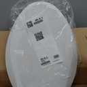 KOHLER 20111-0 Brevia, Slow Close Toilet Seat, Round Toilet Seat, Grip-Tight Bumpers Quick-Attach Hardware, White