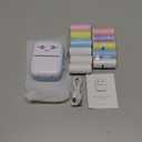 Mini Pocket Bluetooth Printer-Portable Thermal Printer with 10 Roll Papers for Journal/DIY Scrapbook/Travel/Notes/Lists/Label/Memo, Receipt Printer for Children Women Gifts Kids Christmas (M2-Pink)