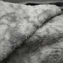 FlyDOIT 8x10 Feet Large Area Rugs for Living Room, Tie-Dyed Light Grey Shaggy Rug Fluffy Throw Carpets, Ultra Soft Plush Modern Indoor Fuzzy Rugs for Bedroom Girls Kids Nursery Room Dorm Home Decor