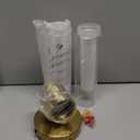 kudos Gold Bathroom Sconces Wall Lighting, Bathroom Vanity Light, Modern Wall Lights with Clear Glass and Frosted Glass,3000K/4500K/6000K Adjustable, KDVL06-GD-2 (1 Pack)