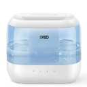Dreo Humidifiers for Bedroom, 4L Top Fill for Large Room, 36H Runtime, 28 dB Quiet Supersized Cool Mist Air Humidifier for Baby Nursery, Plants, Indoor, Night Light, Easy to Clean & Fill, Blue