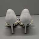 DREAM PAIRS Women's Closed Toe High Heels Stiletto Pointed Toe Strappy Pearl Elegant D'Orsay Dress Wedding Party Pumps Shoes (6, White)