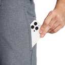 M MAELREG Golf Shorts Men 7 inch 9 inch Lightweight Dry fit Stretch Flat Front Casual Sport Heather Hybrid Flex Mens Shorts (Navy)