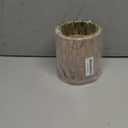 1 Pack Rattan Lamp Shade Small, Boho Mini Lamp Shades Replacement, Vintage Hanging Light Shades, Cylinder Woven LampShades for Floor Lamps Pendant Light Chandelier Wall Sconces Light Fixture Shades (Standard)