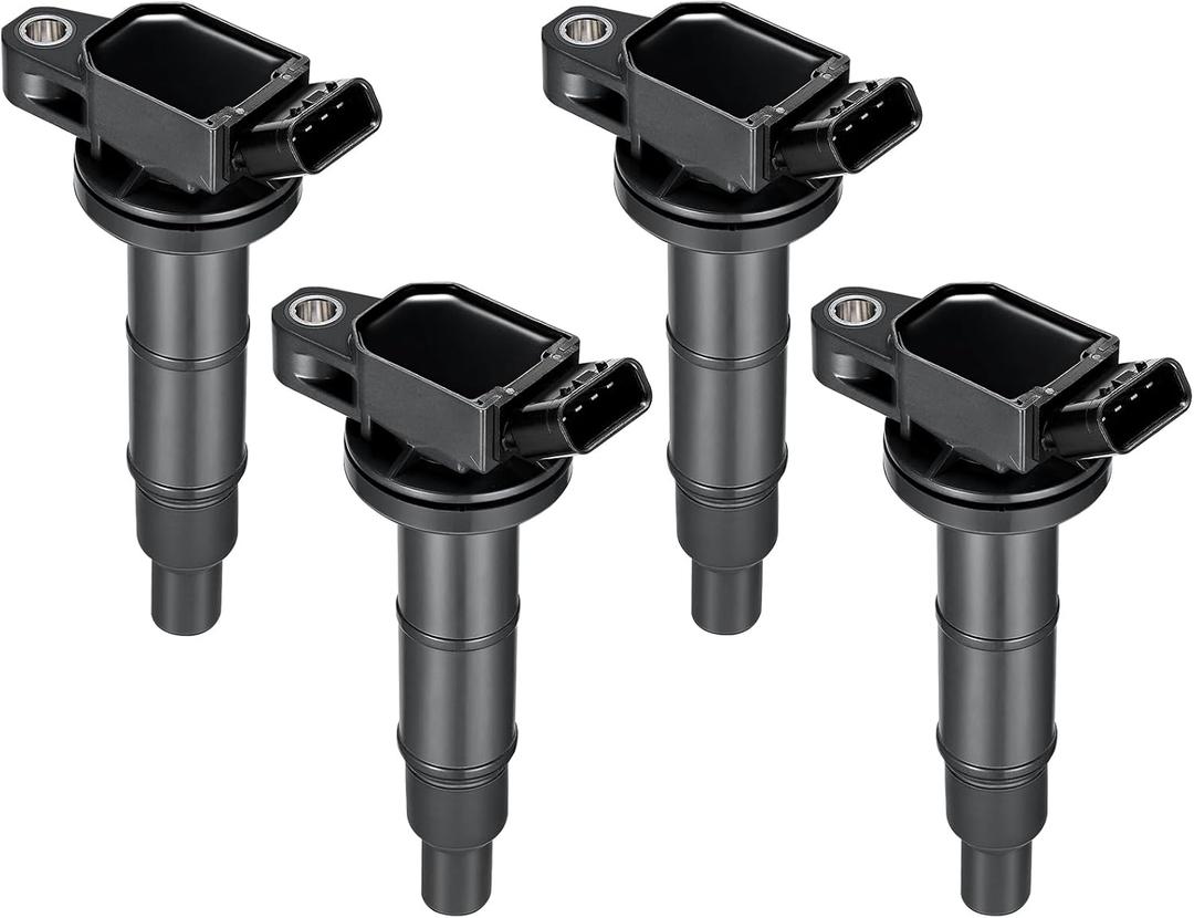BDFHYK Ignition Coil UF333 Compatible with Compatible with Toyota Camry 2002 2003 2004 2005 Toyota RAV4 2007-2008 Toyota Corolla Scion tC xB Toyota Coil Pack Lexus Coil for Scion 2.4L C1330 Set of 4