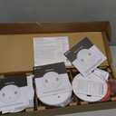 Kidde Smoke and Carbon Monoxide Detector, AA Battery-Powered with LED Status Lights, 85 dB Alarm, 5 inches, 3-Pack MFG Date: 08/22/2025