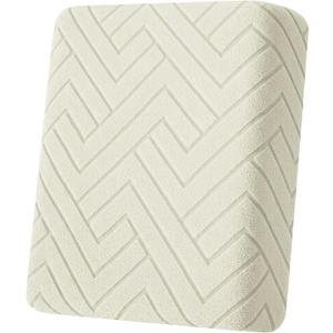 Couch Cushion Covers Non Slip Stretch Sofa Slipcovers,Beige Yellow | Anti-Slip, 1-Piece, Elastic Bottom, Stretchy, Pet Friendly, Machine Washable, Durable, for Sofa, Couch, Chair, Living Room