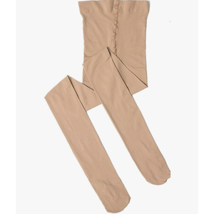 7D32 Dux Dance Light Suntan Convertible Dance Tights - Small Child
