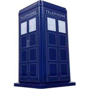 Cabilock Candy Cookies Box 4.5 X 4.5 X 7.9 Inch Tinplate Container with Removable Lid Sealed Iron Storage for Kitchen Holiday Treats Party Snacks