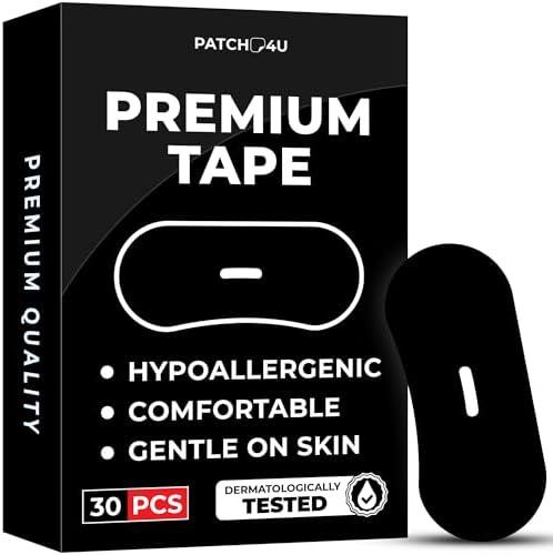PATCH4U Premium Tape (30 Pack) - Pain Free Removal, Hypoallergenic, Latex Free & Gentle On Skin - Skin Friendly Adhesive Cotton Tape, Set of 2