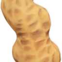 17.7”Peanut Stuffed Animal Plush 3D Simulation Vegetable Throw Pillow Toy
