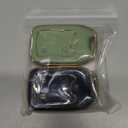 TPU Key Fob Cover Compatible with 2014-2021 Chevrolet Suburban Tahoe GMC Yukon Yukon XL HYQ1AA (Black/Green)