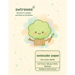 180g Thick Sketch Paper 70% Pure Wood Pulp 8.5x11 120 Sheets for Drawing & Art Creation